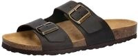 Pantolette LICO "Pantolette Bioline Jenrik", Herren, Gr. 36, braun, Leder,...