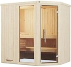 weka Sauna Element-Ecksauna VARBERG 1, BxTxH: 194 x 144 x 199 cm, 68 mm,