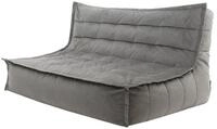 icon Sitzsack Sofa XXL aus Samt &bdquo;Kota", 100x140x72cm, Made in Germany, f&uuml;r