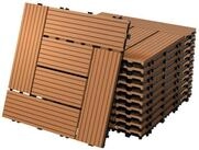 ECD Germany Terrassendielen WPC Bodenplatte Terrassenfliesen Fliesen mit...