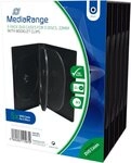 Mediarange DVD-H&uuml;lle 5 Mediarange DVD H&uuml;llen 5er Box 22 mm f&uuml;r je 5 BD / CD / DVD