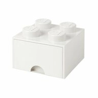 NHG Aufbewahrungsbox LEGO Brick Drawer 4 - White