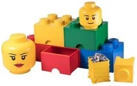 Room Copenhagen Aufbewahrungsdose LEGO&reg; Storage Head L Junge, gro&szlig;, mit 1...