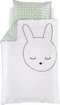 Tr&auml;umeland Babybettw&auml;sche kuschelweiche Bettw&auml;sche Kuschelhase, Jersey, 2...