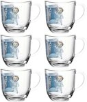 LEONARDO Tasse Weltall BAMBINI AVVENTURA, 6-tlg., Glas, 280 ml, 6-teilig