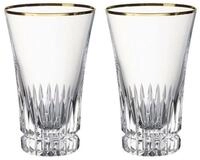 Villeroy & Boch Longdrinkglas Grand Royal Gold Longdrinkgl&auml;ser 300 ml 2er Set,