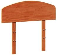 vidaXL Bett Kopfteil Wachsbraun 75 cm Massivholz Kiefer (1-tlg)