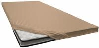 Estella Spannbettlaken Jersey Topper aus Baumwolle mit Elasthan, Jersey,...