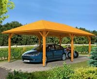 Skanholz Einzelcarport Taunus, BxT: 439x786 cm, 218 cm Einfahrtsh&ouml;he