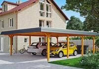 Skanholz Doppelcarport Wendland, BxT: 630x879 cm, 216 cm Einfahrtsh&ouml;he