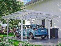Skanholz Einzelcarport Odenwald, BxT: 428x541 cm, 220 cm Einfahrtsh&ouml;he