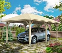 Skanholz Einzelcarport Taunus, BxT: 374x656 cm, 218 cm Einfahrtsh&ouml;he
