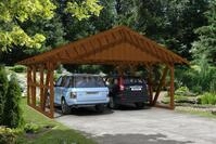 Skanholz Doppelcarport Schwarzwald, BxT: 684x600 cm, 220 cm Einfahrtsh&ouml;he,