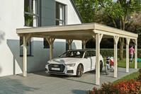 Skanholz Einzelcarport Grunewald, BxT: 427x796 cm, 395 cm Einfahrtsh&ouml;he, mit