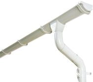 Skanholz Regenrinne, 2-St., 812 cm, f&uuml;r Satteldach