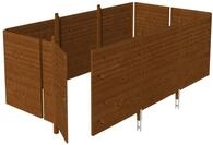 Skanholz Carport-Ger&auml;teraum Abstellraum C6, BxT: 573x317 cm, aus Profilschalung