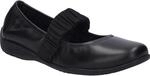 Ballerina JOSEF SEIBEL "Fenja 25, black-black", Damen, Gr. 36, schwarz (schwarz,