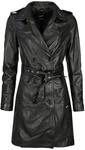 Langjacke MAZE "Mantel Culima", Damen, Gr. M, schwarz, Obermaterial: 100% Lammleder