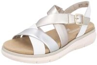 Remonte Riemchensandale, Keilabsatz, Sommerschuh, Sandalette mit Kreuzbandage