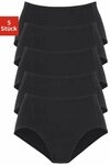 petite fleur Taillenslip (5er-Pack) aus weicher Pikee-Qualit&auml;t