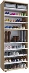 VCM Schuhschrank Schuhkommode Lona H. 183 x B. 70 x T. 37 cm