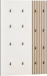 welltime Garderobenpaneel Alexa, Breite 73 cm made in Germany, Mit Akustikprint, 16