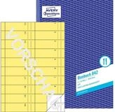 Avery Zweckform Formularblock Bonbuch A4 fortlaufend nummeriert 2x50 Blatt