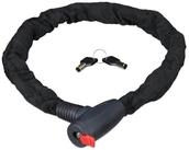relaxdays Kettenschloss SECURE 100cm (3-tlg)
