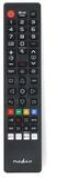 Nedis TVRC45LGBK Universal-Fernbedienung (Infrarot, kompatibel mit LG TVs,...
