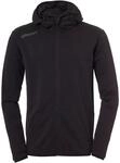 Trainingsjacke UHLSPORT "Kapuzenjacke ESSENTIAL HOOD", Herren, Gr. L, schwarz,