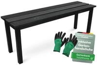 holz4home&reg; Gartenbank Kleine Sitzbank aus Holz I Ohne Lehne, Einfache Montage