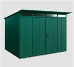 H&ouml;rmann Ecostar Ger&auml;tehaus Elegant mit Pultdach (313 x 283 cm), Metall