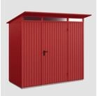 H&ouml;rmann Ecostar Ger&auml;tehaus Metall-Ger&auml;tehaus Trend mit Pultdach Typ 1,...