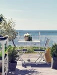 Brafab Gartenstuhl Leone aus Aluminium, Wei&szlig;