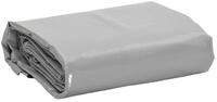 vidaXL Schutzplane 5 x 5 m Abdeckplane Grau 5x5 m 600 gm&sup2;