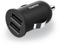 Hama Ladeadapter f&uuml;r Zigarettenanz&uuml;nder, 2,4A / 12W, 2 fach USB USB-Ladeger&auml;t