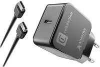 Peter J&auml;ckel Cellularline USB-C Charger Kit f&uuml;r Samsung, 1m, 15 Watt, Black