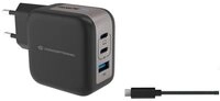 Conceptronic 120550703101 ALTHEA17B 3-Port-67-W-USB-Ladeger&auml;t Elektronik Grau