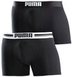 PUMA Boxershorts PUMA MEN EVERYDAY PLACED LOGO BOXERS (2er Pack) mit Logo Webbund