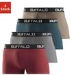 Buffalo Boxer Boxershorts f&uuml;r Herren (Packung, 4-St) aus Baumwoll-Mix