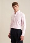 seidensticker Businesshemd Schwarze Rose Slim 1/1 Kentkragen Uni