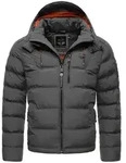 Stone Harbour Winterjacke Arvidoo Modische Herren Winter Steppjacke grau XXXL...