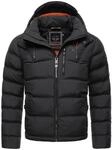 Winterjacke STONE HARBOUR "Winterjacke Arvidoo", Herren, Gr. M, schwarz,