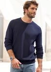 Strickpullover JOHN DEVIN "bis Gr&ouml;&szlig;e 5XL", Herren, Gr. XXL (60/62), blau (navy),