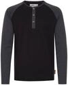 Rundhalsshirt INDICODE "Rundhalsshirt IDWinston", Herren, Gr. XL, schwarz (schwarz,