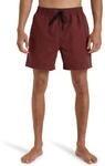 Boardshorts BILLABONG "All Day Layback 16", Herren, Gr. L, rot (wine),