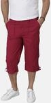 Bermudas BABISTA "Bermuda FIOREZELLO", Herren, Gr. 48, N-Gr, rot, Obermaterial:...
