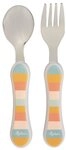 Sigikid Kinderbesteck 2 tlg. Set Gabel und L&ouml;ffel "4 Freunde" (2-tlg), 1...