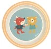 Sigikid Teller Teller B&auml;r & Fuchs rPET "4 Freunde", (1 St)
