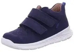 Superfit Stiefelette Leder BREEZE Slipper blau 29 EU